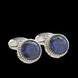 Crystal cufflinks for men's shirts - High quality wedding cuff buttons