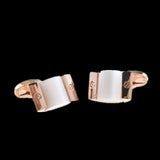 High Crystal Wedding Cufflinks for Men's Shirt