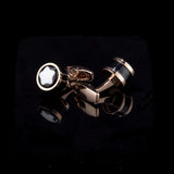 Men's High Round Wedding Shirt Cufflinks Gemelos Abotoaduras