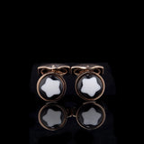 Men's High Round Wedding Shirt Cufflinks Gemelos Abotoaduras