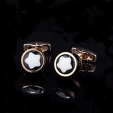 Men's High Round Wedding Shirt Cufflinks Gemelos Abotoaduras