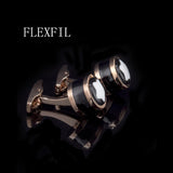 Men's High Round Wedding Shirt Cufflinks Gemelos Abotoaduras