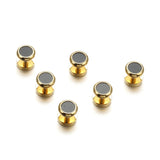 Metal Cufflinks for Men's Cuff Buttons Wedding Jewelry