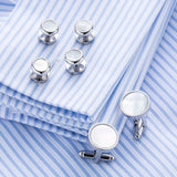 Men's Shell Cufflinks Wedding Jewelry Tuxedo Cufflink