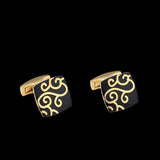 Men's Shirt Cufflinks High Enamel Wedding Cuff Buttons Gemelos