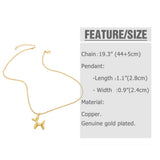 Plated Balloon Dog Necklace Beaded Chain Short Necklace Animal Jewelry