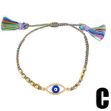 Bohemian Evil Eye Beaded Bracelets For Women