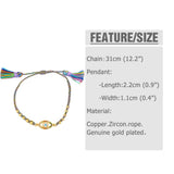 Bohemian Evil Eye Beaded Bracelets For Women