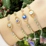 Bohemian Evil Eye Beaded Bracelets For Women