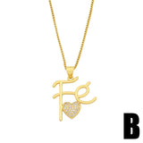 Copper Plated Faith CZ Crystal Sun Necklace Jewelry