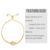 Plated Hamsa Snake Bracelet Evil Eye CZ Zirconia Jewelry