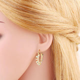 Colorful Greek Eye Hoop Earrings Evil Eye Jewelry