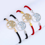 Tree of Life Zircon Bracelet Adjustable Lucky Jewelry