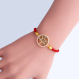 Tree of Life Zircon Bracelet Adjustable Lucky Jewelry
