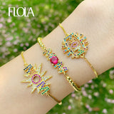 Multicolor MOM MAMA Bracelet Sun Bracelets Adjustable Jewelry