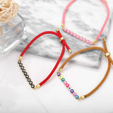 Multicolor Rope Chain Evil Eye Bracelets - Lucky Jewelry