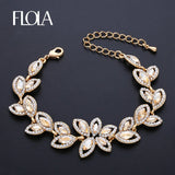 Bridal Bracelets CZ Crystal Wedding Jewelry