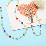 Rainbow Crystal Choker Necklace for Women