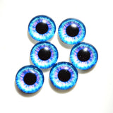 100pcs Dragon Eyes Cat Eye Toys Glass Cabochons DIY Making Accessorie