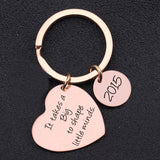 Teacher Keychain It Takes a Big Heart to Shape Little Minds Keyring Bag Charm