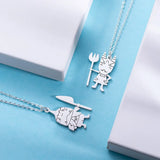 Personalized Children Drawing Necklace - Creative Gift for Parents