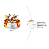 LGBT Braided Bracelet Friendship Macrame