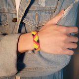 LGBT Braided Bracelet Friendship Macrame
