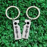 Song Code Favorite Song Keychain Keyring Music Teacher Boyfriend Girlfriend Gift