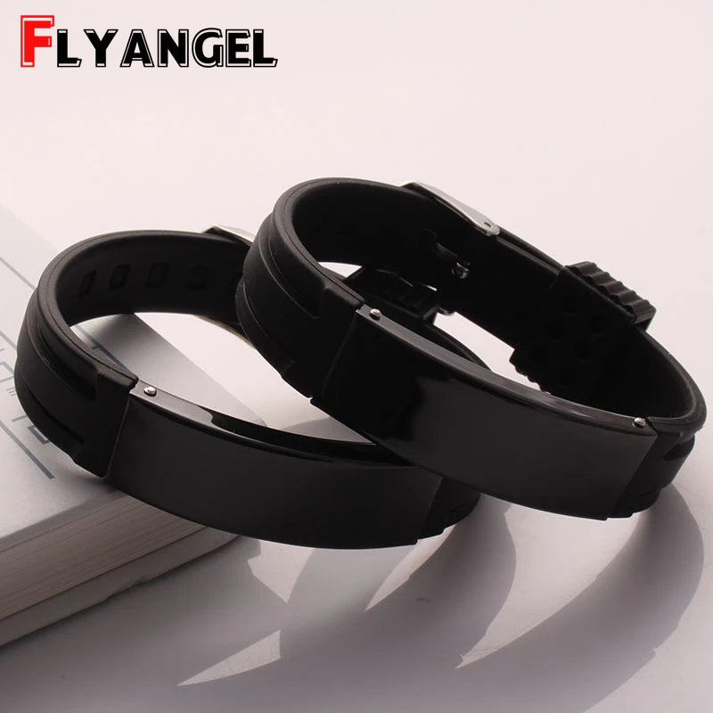 Engraved bracelet for Father Husband