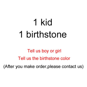 Kids Birthstone Bracelet Child Name Bracelet Jewelry for Grandma