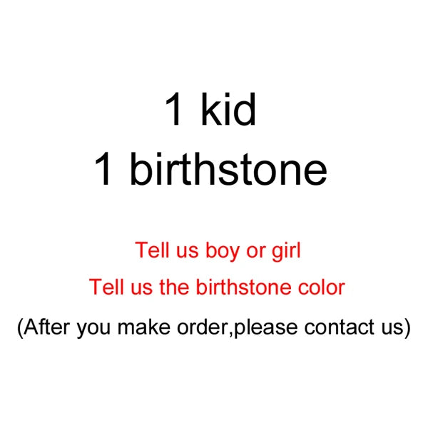 Kids Birthstone Bracelet Child Name Bracelet Jewelry for Grandma