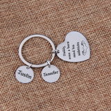 Daddy Jewelry Name Keyring Engraved Daddy Even A Hero Need His Sidekicks