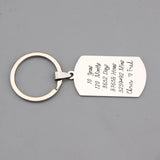 FLYANGEL 10-Year Anniversary Keychain Box for Couples