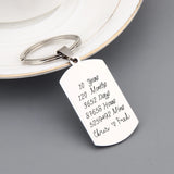 FLYANGEL 10-Year Anniversary Keychain Box for Couples