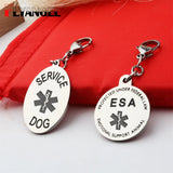 Engraved Medical ID Emergency Keychain