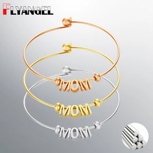 Mother's Gift Bracelet From Son Daughter Stainless Steel Jewelry