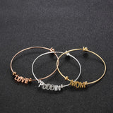 Mother's Gift Bracelet From Son Daughter Stainless Steel Jewelry
