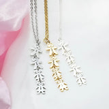 Personalized Kids Boy and Girl Pendant Charm Necklace for Mother