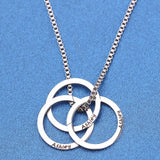 Customizable Name Pendant Necklace Girlfriend Mother