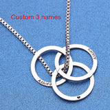 Customizable Name Pendant Necklace Girlfriend Mother
