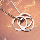 Customizable Name Pendant Necklace Girlfriend Mother