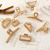 Geometric Metal Hair Claw Clips Hair Accessories