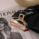 Geometric Metal Hair Claw Clips Hair Accessories