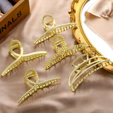 Geometric Metal Hair Claw Clips Hair Accessories