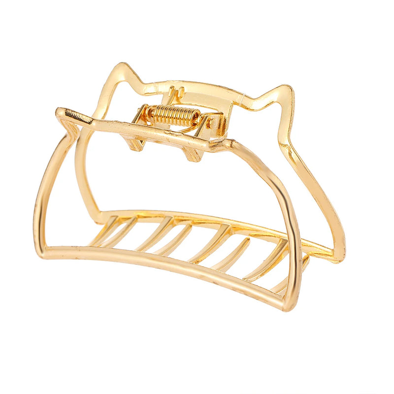 Geometric Metal Hair Claw Clips Hair Accessories