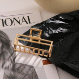 Geometric Metal Hair Claw Clips Hair Accessories