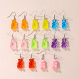 Geometric Dangle Earrings Set Woman Girl Kids Jewelry
