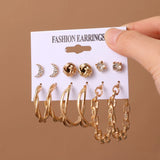Bohemian Snake Butterfly Earrings Set