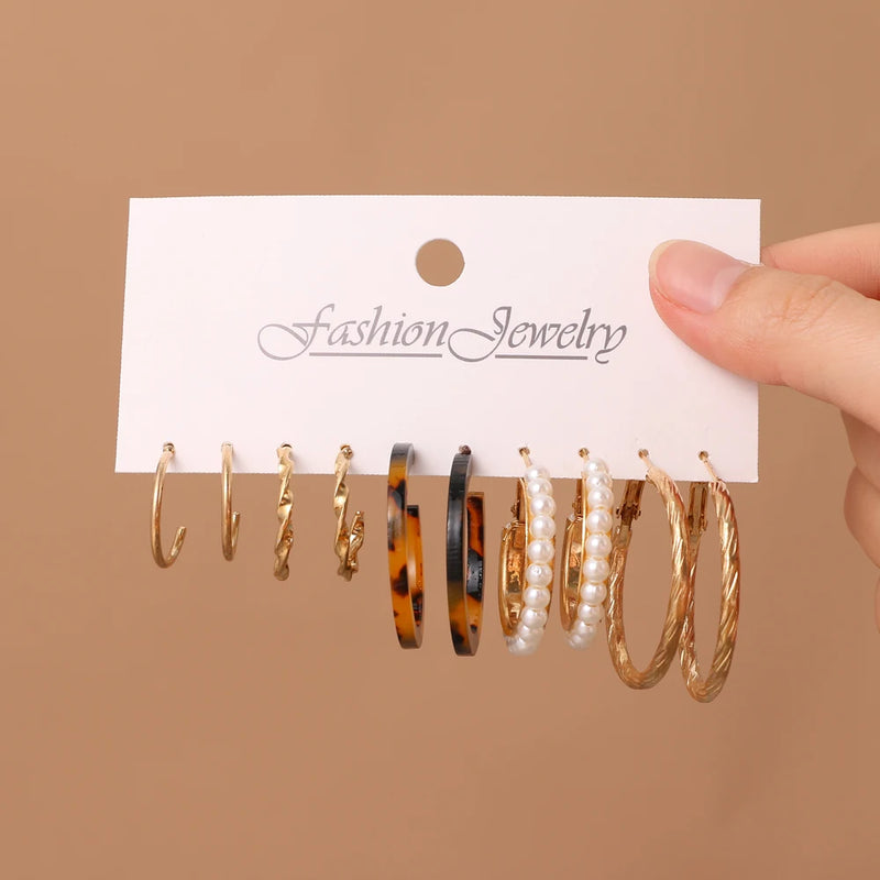 Bohemian Snake Butterfly Earrings Set