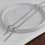 2.3mm Rope Chain 925 Silver Women Necklaces for Jewelry Making